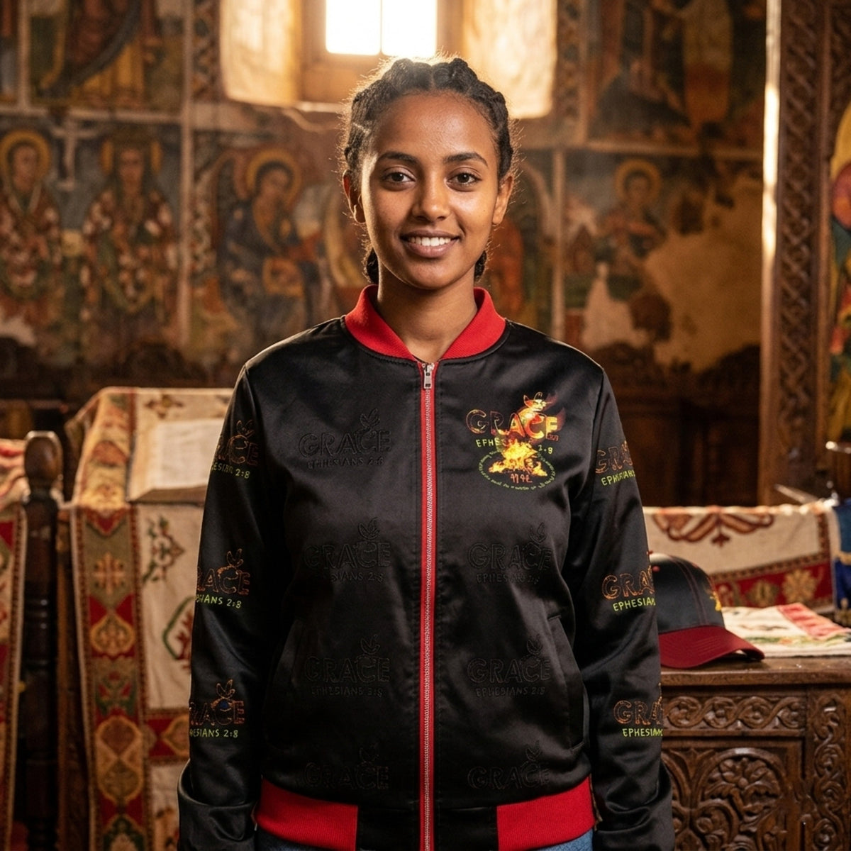 Saved By Grace: Through Faith, Not Works | Apparel & Bags