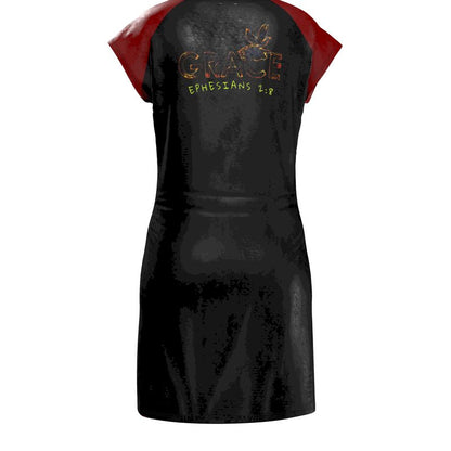Saved By Grace: Through Faith, Not Works | Tunic T-Shirt Dress
