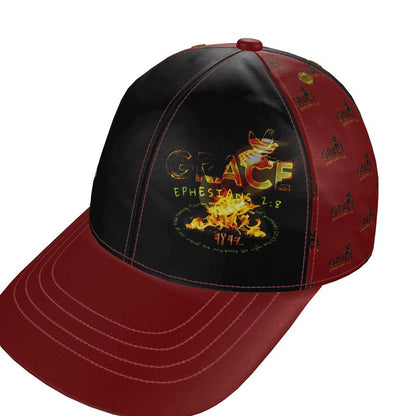 Saved By Grace: Through Faith, Not Works | Women's Baseball Cap