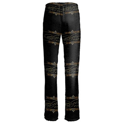 Hebrew Woman (01): Refined in Gold, Rooted in Strength | Open-Bottom Lounge Joggers