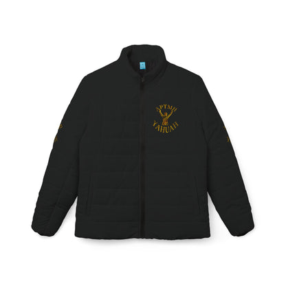 All Praise The Most High Yahuah (01–01) | Women's Puffer Jacket | Black