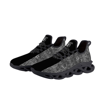 Hebrew Life (01–01) | Unisex Mesh Knit Flex Sneakers