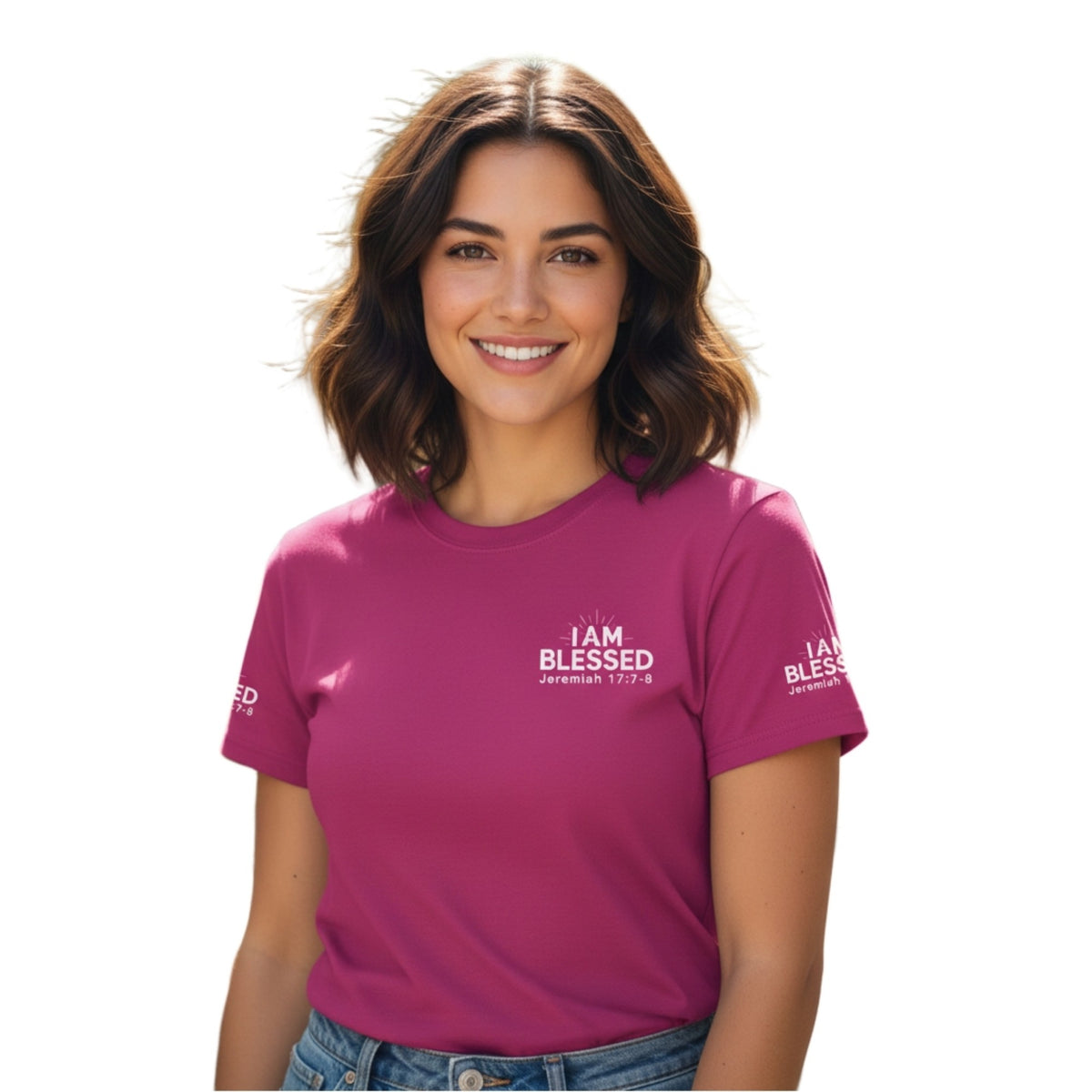 I AM BLESSED (01–01) | Unisex Heavyweight T-Shirt | 6 Colors