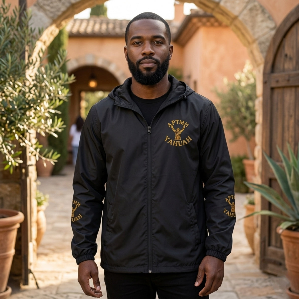 All Praise The Most High Yahuah (01–01) | Unisex Windbreaker | 4 colors