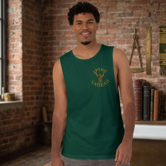 All Praise The Most High Yahuah (01–01) | Unisex Barnard Tank | 10 colors