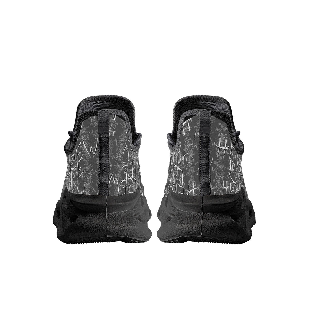 Hebrew Life (01–01) | Unisex Mesh Knit Flex Sneakers