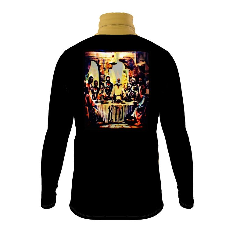 The Last Supper by TRP 1.0 | Men's Slim-Fit Turtleneck Sweatshirt